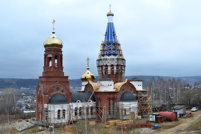 Храм в Заозерном Красноярский край